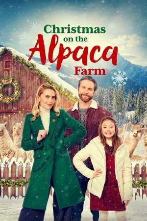 Christmas on the Alpaca Farm Poster
