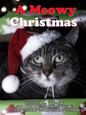 A Meowy Christmas Poster