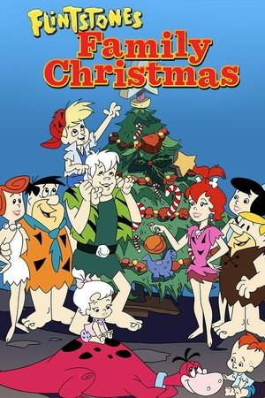 A Flintstone Family Christmas Poster